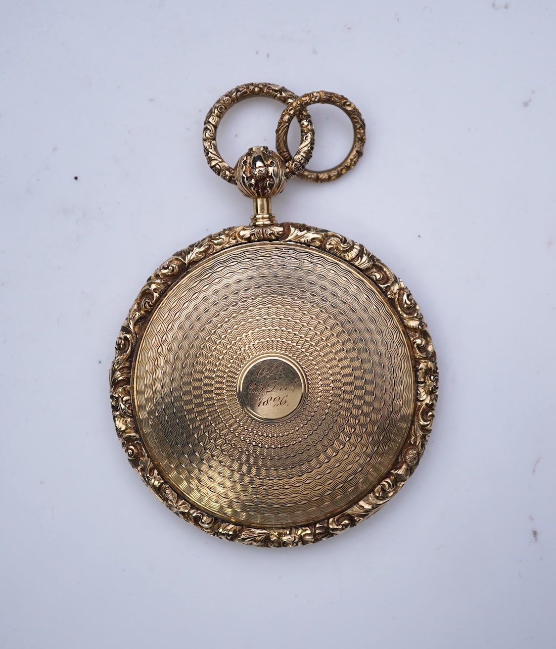 A fine George IV sentimental/mourning jewel, circa 1826